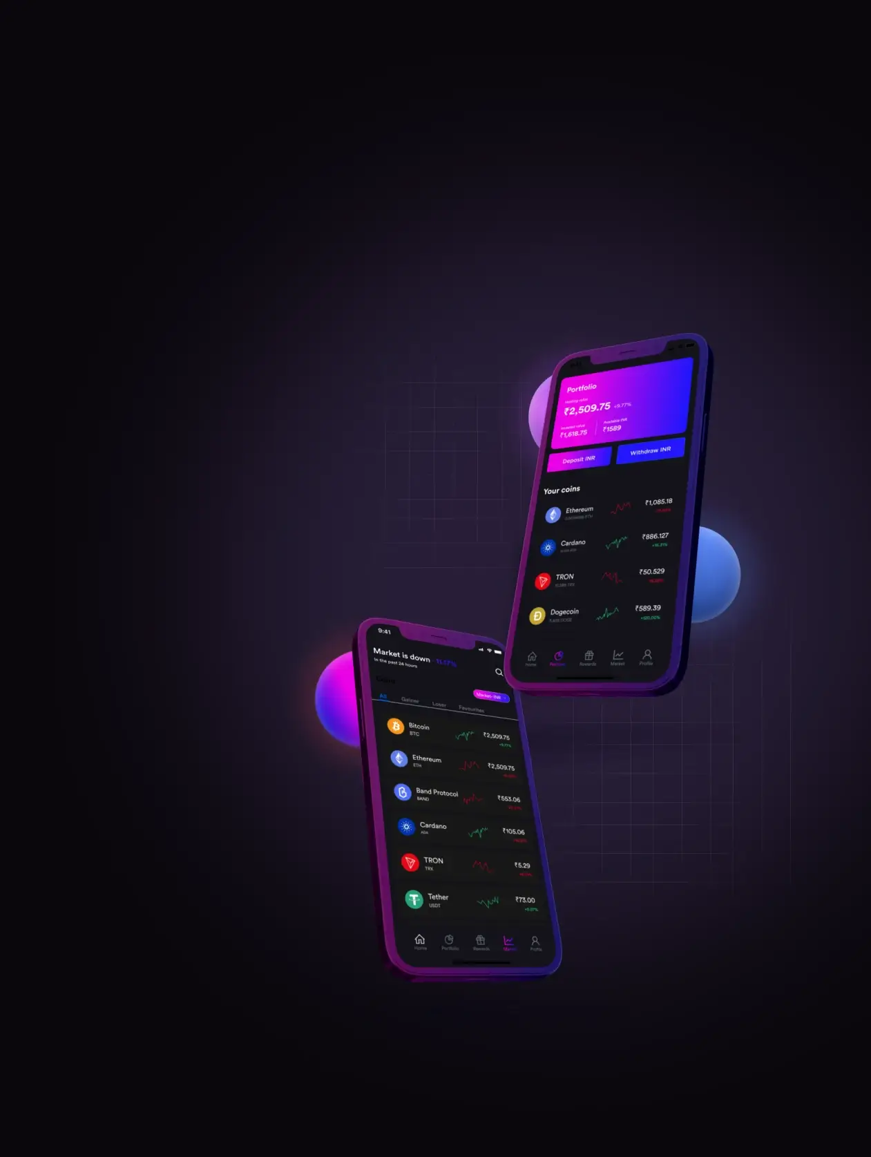 Vantexus App - Valitse joko "Liity" tai "Osallistua" kokeaaksesi parannettua turvallisuutta salauksen avulla.